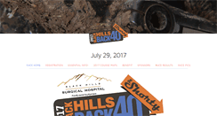 Desktop Screenshot of blackhillsback40.com